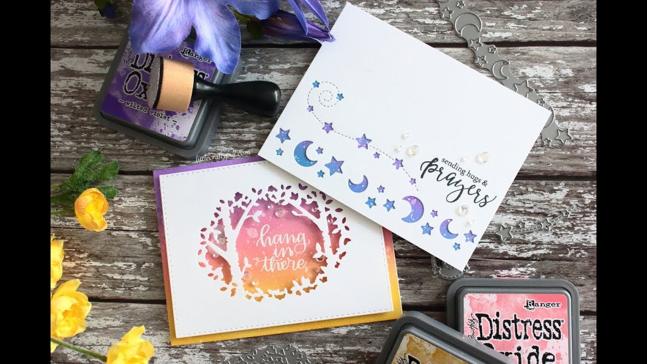 DieCember BLOG HOP: Clean and Simple Cards with Distress Oxide