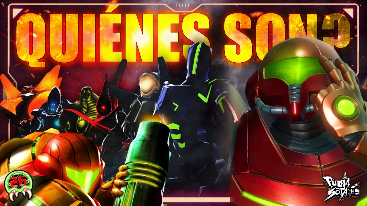 🔥Origen e Historia de SYLUX y los otros CAZARRECOMPENSAS en Metroid Prime Hunters! Quiénes son? LORE