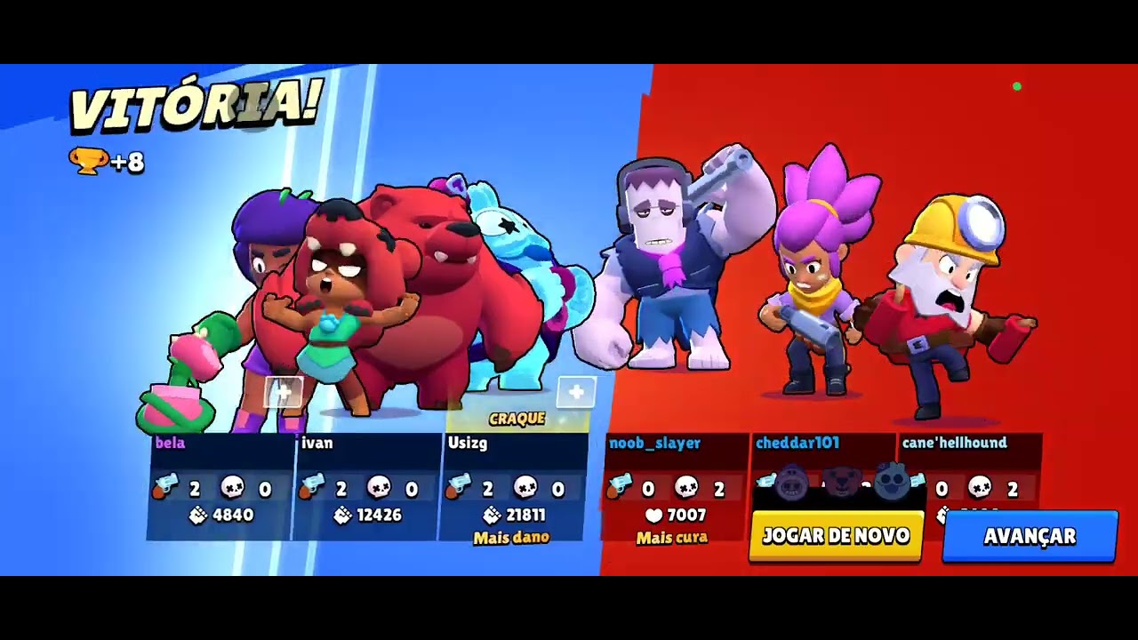 Brawl Stars - Ganhar todos os personagens - Parte 2