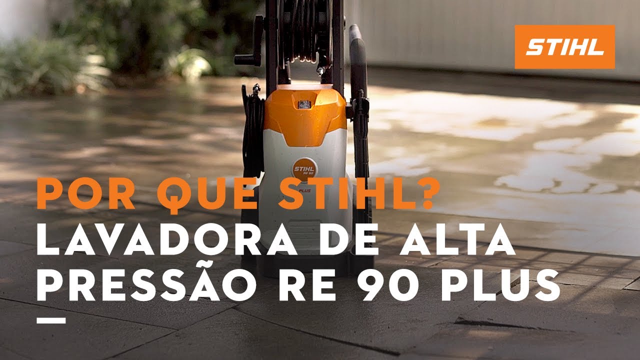 Lavadora de alta pressão RE 90 PLUS | Por que escolher STIHL?