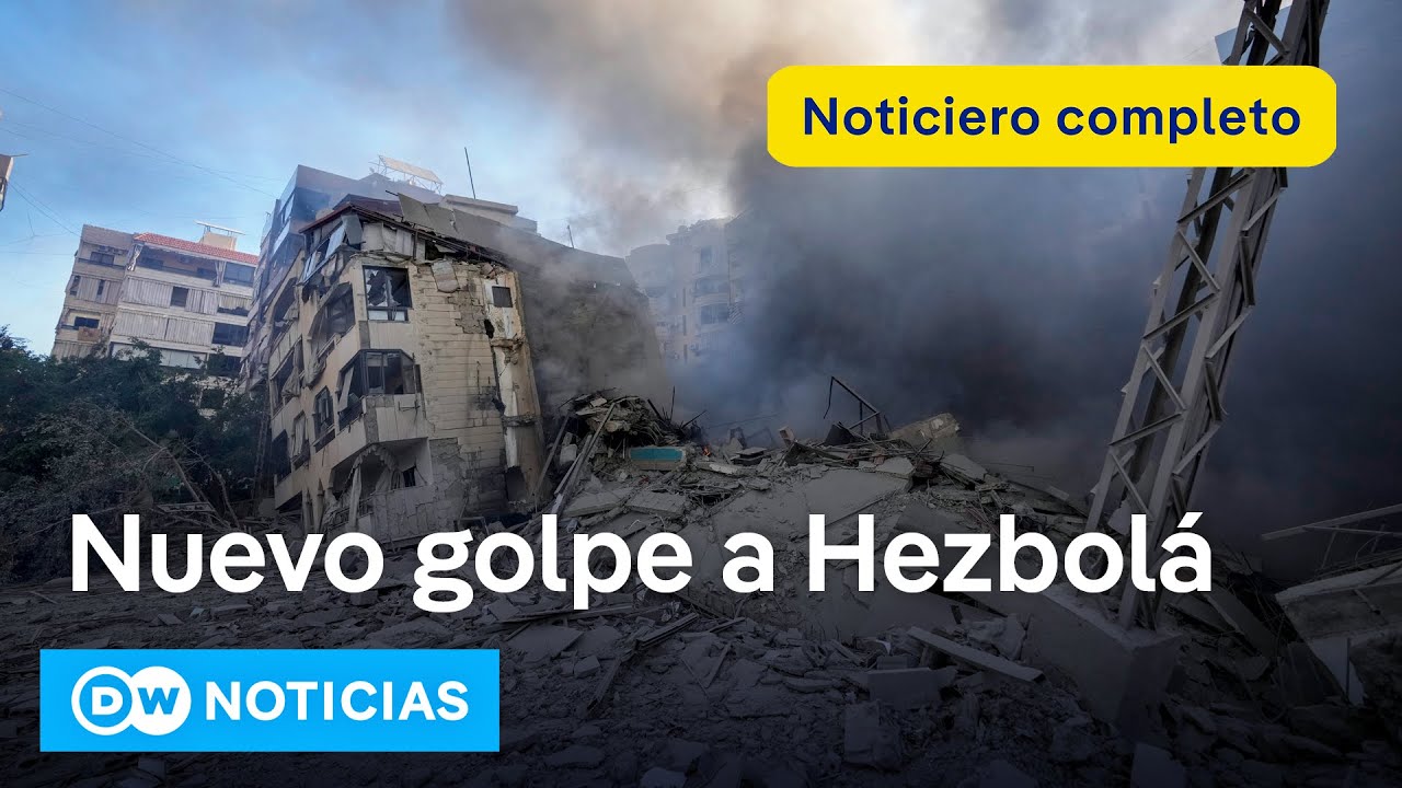 🔴 DW Noticias del 3 de octubre: Israel bombardeó el centro de Beirut  [Noticiero completo]