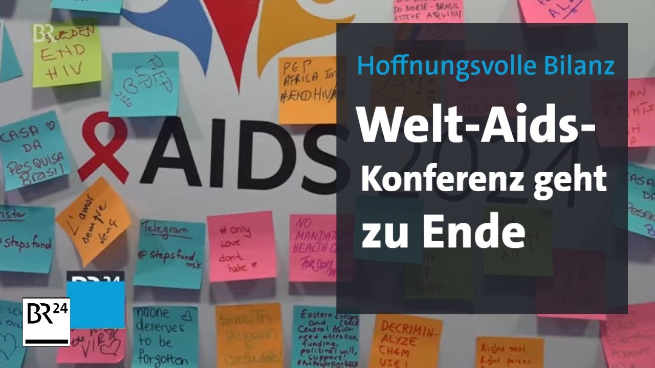 Hoffnungsvolle Bilanz: Abschluss Welt-Aids-Konferenz | BR24