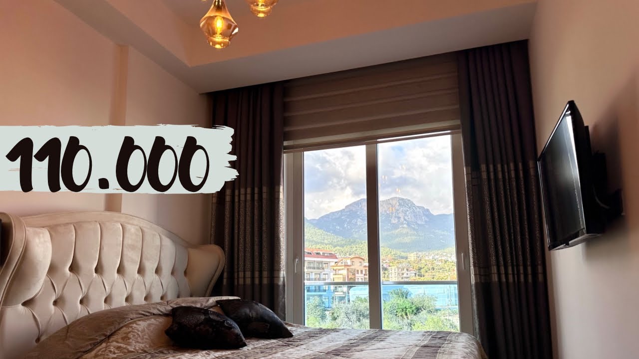 #328 Voll ausgestattete LUXUSWOHNUNG - 2 Zimmer in Oba Alanya #alanya #immobilien