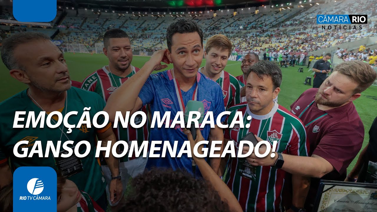 Paulo Henrique Ganso vira cidadão carioca em homenagem no Maracanã
