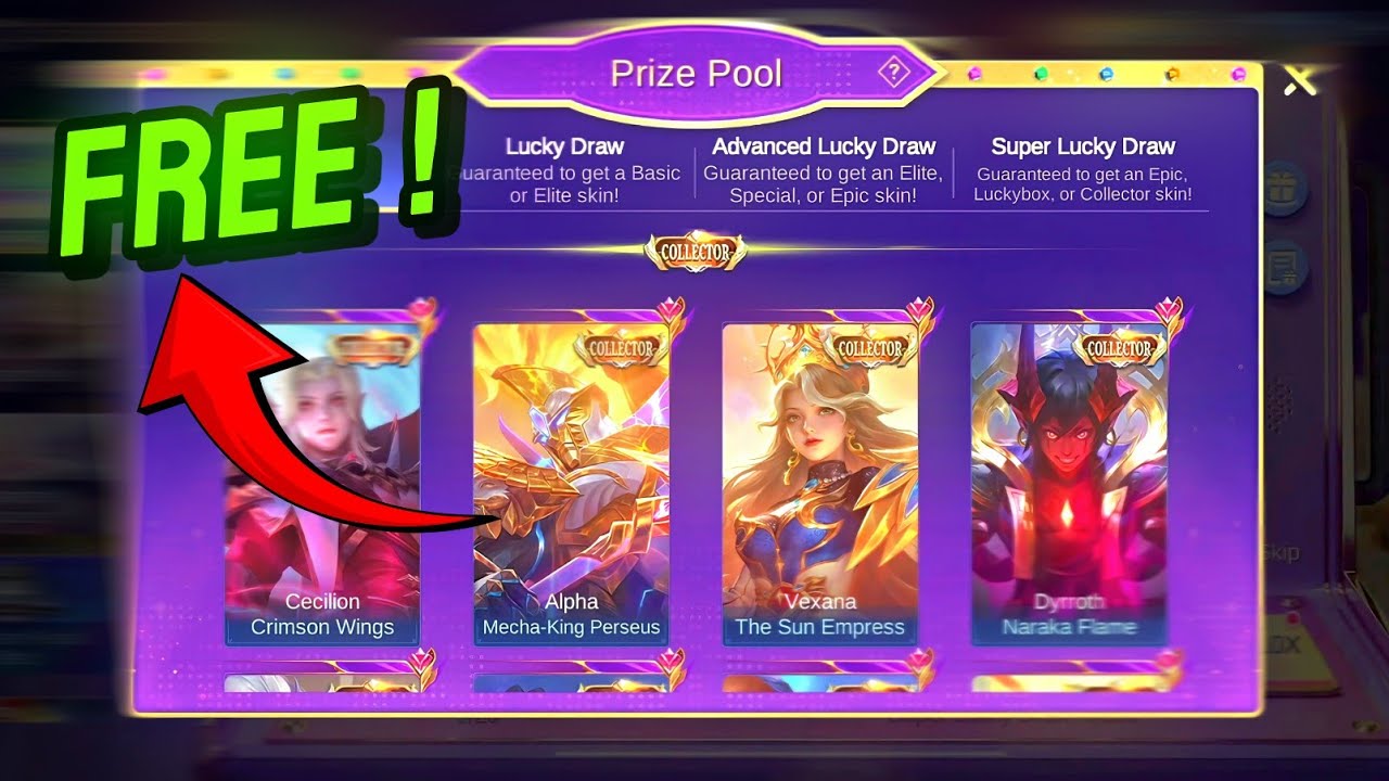 STOP WASTING DIAMONDS! Get FREE Collector Skins in MLBB
