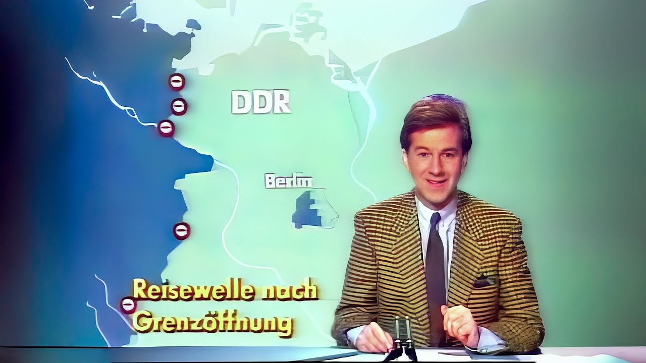 Mauerfall: NDR-Sendung 'Berichte vom Tage' 10.11.1989