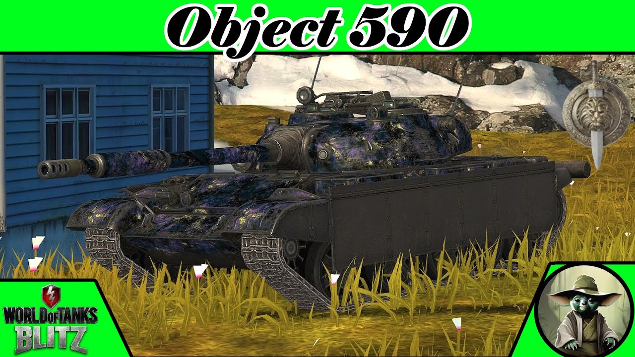 Object 590    -__-    World of Tanks Blitz