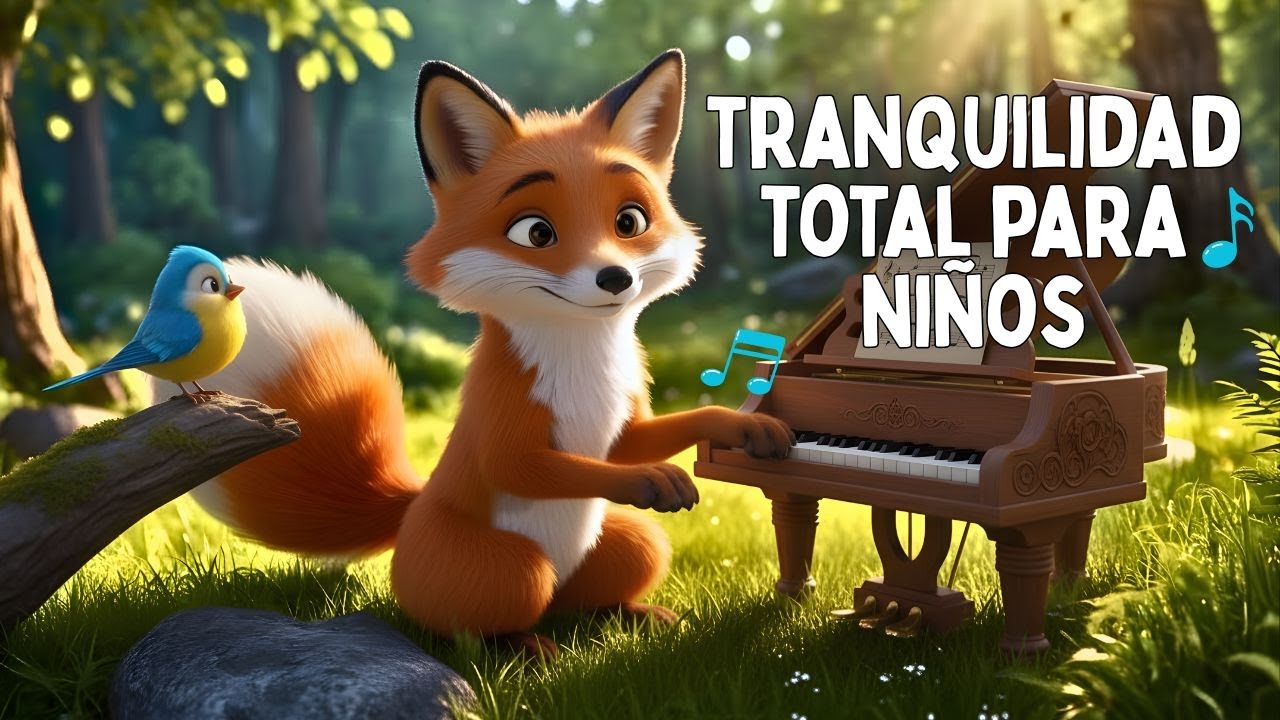 La MEJOR Música de Piano Para Ayudar a los Niños a Relajarse | Mozart Para La Calma Interior 💚✨