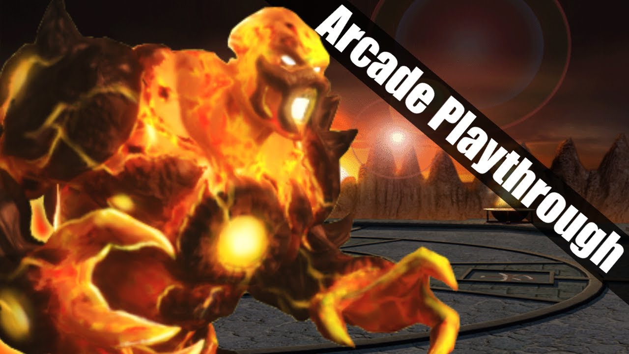 Mortal Kombat Armageddon - Blaze - Аркадное прохождение