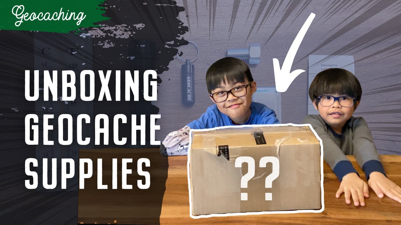Geocaching Unboxing | Containers & Geocoins