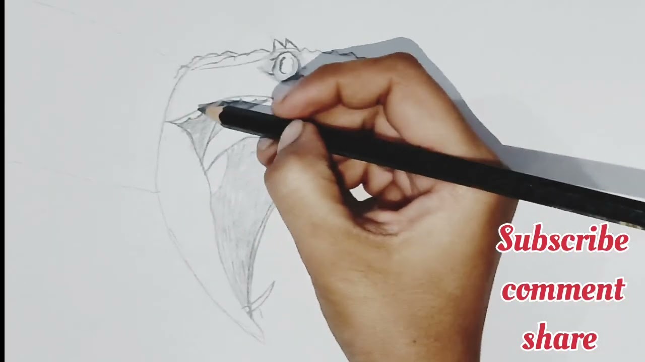 Snake drawing step by step| easy Drawing for Beginners|| Pencil Sketch Tutorial||