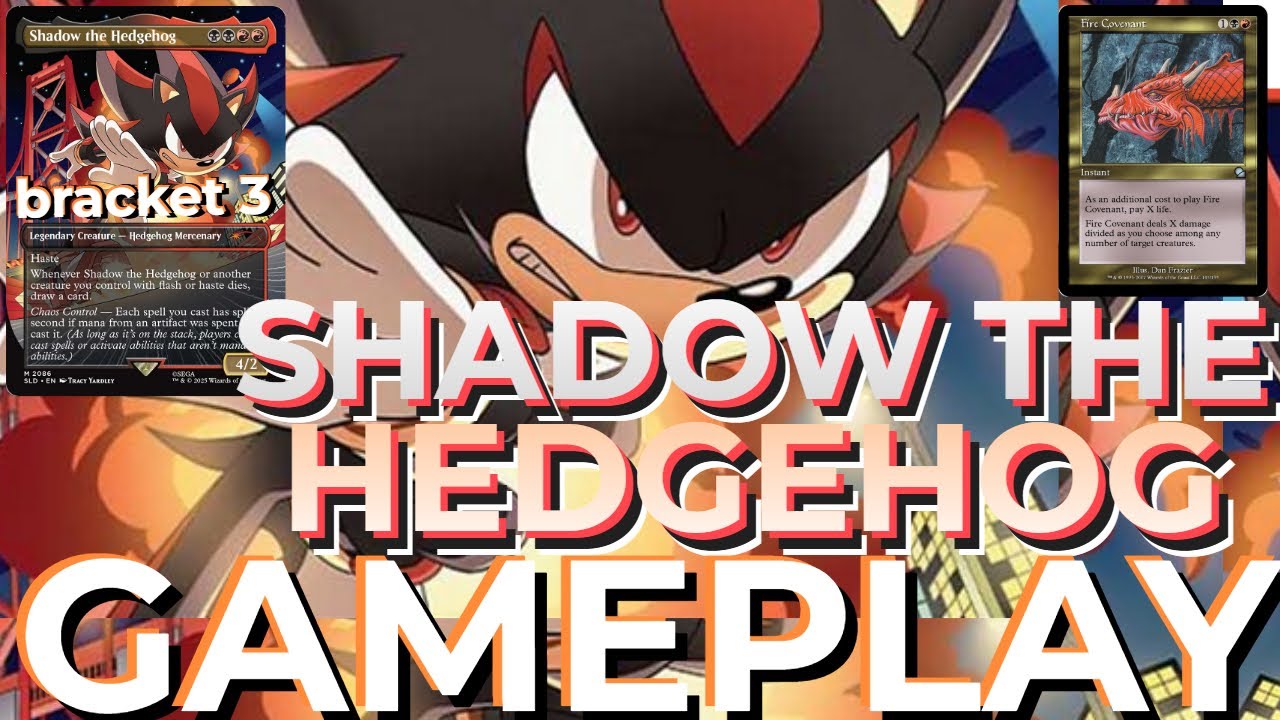 Шэдоу Еж! 🪙🦔 Геймплей EDH против колоды Anikthea, Hashaton, Shagrat из Final Fantasy (Sonic SLD)