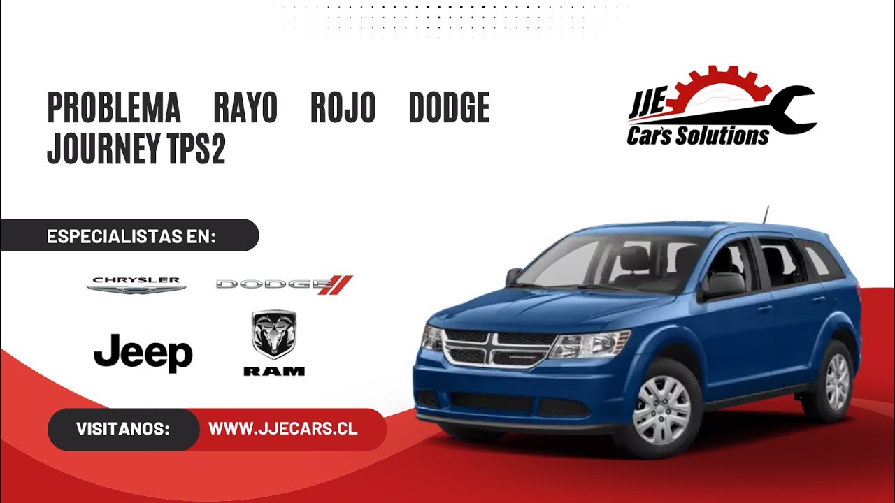 Diagnóstico Luz de Rayo Rojo Encendida | Dodge Journey 2015 2.4L  Códigos P0222, P2135, P0121, P0123