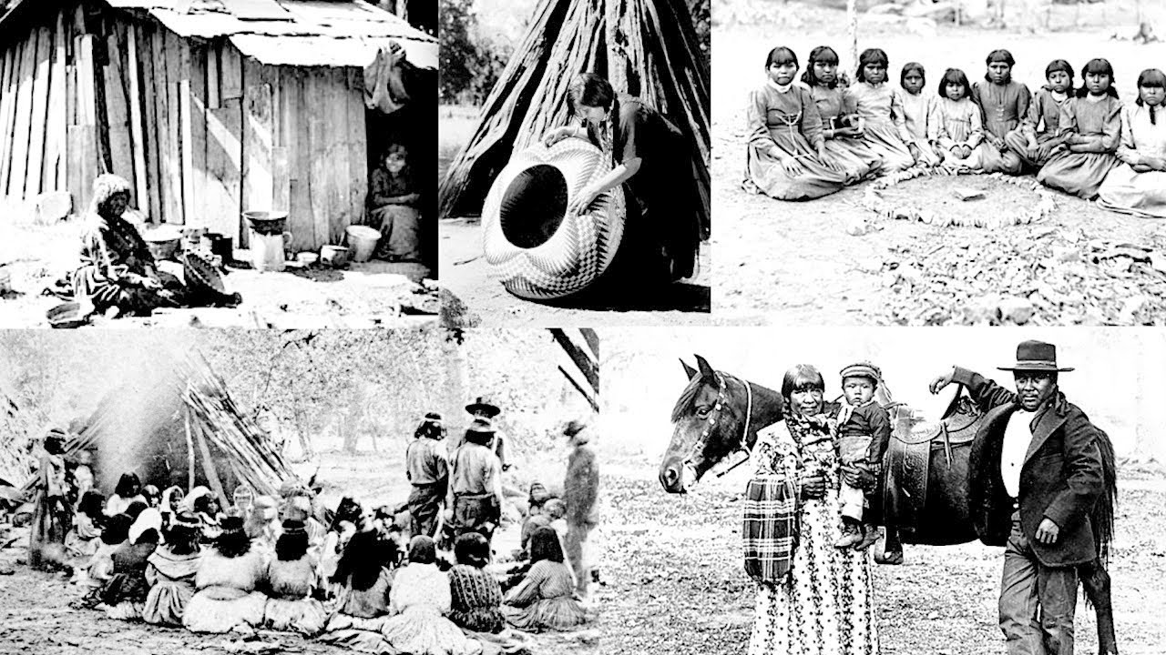 Ahwahneechee : Ahwahnechee People - Yosemite Valley Area, California, USA, 