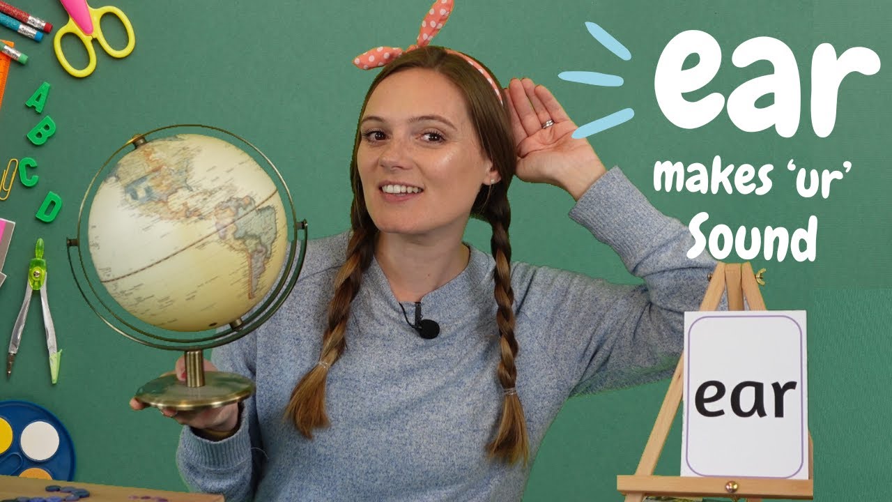 'ear' Sound | Learn Phonics | 'ear' Makes 'ur' Words | Learn to Read | British Teacher | Trigraph