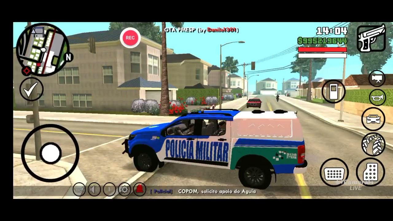 GTA SAN ANDREAS MOD POLÍCIA DEGOIÁS - PMGO | ATUALIZADO PARA Android #pmgo