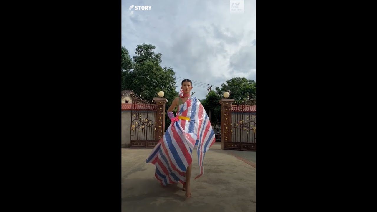 A self-styled 'village supermodel' steps on global catwalk!