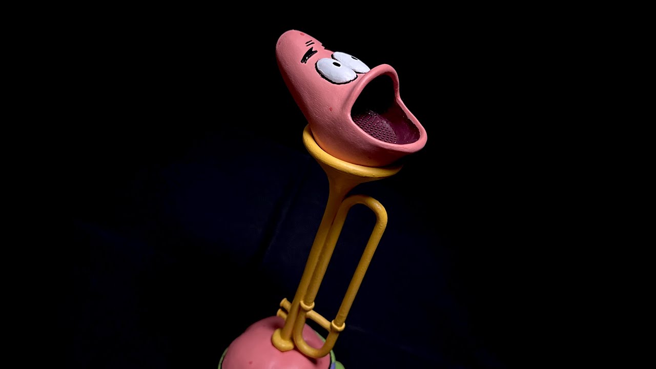 Making a Patrick Star Bluetooth speaker with a 3D pen