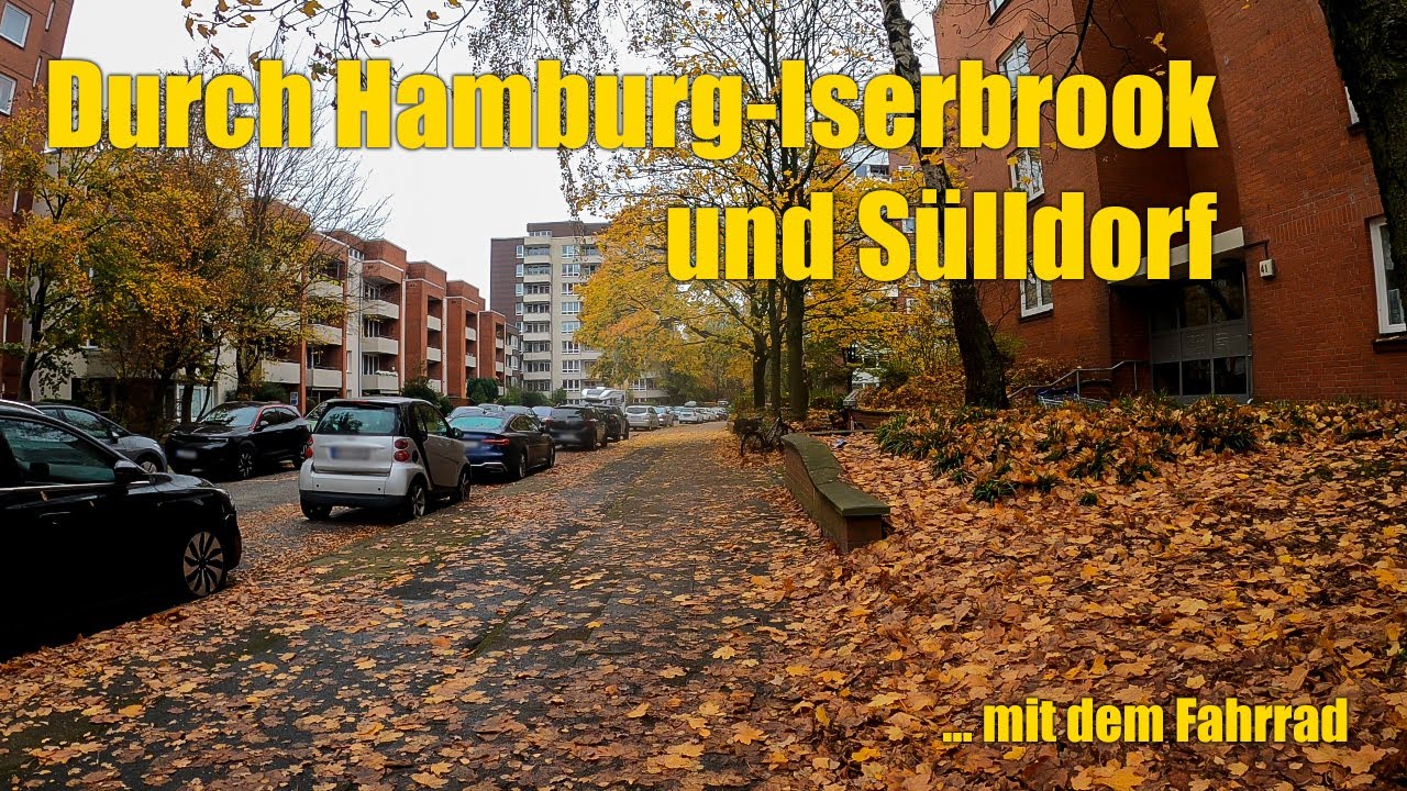 Mit dem Fahrrad durch Hamburg-Iserbrook und Hamburg-Sülldorf