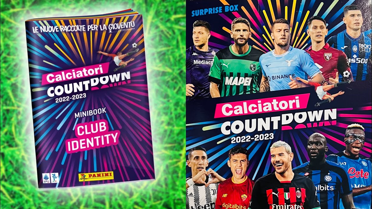 CALCIATORI COUNTDOWN 2022/23🇮🇹 *Adrenalyn XL 2022/23 PLUS* Unboxing Completo Panini