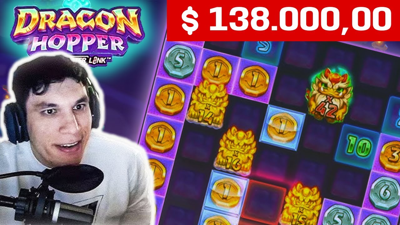 138K🔥Spectacular EPIC Big WIN on Dragon Hopper 💰 NEW Slot by Push Gaming