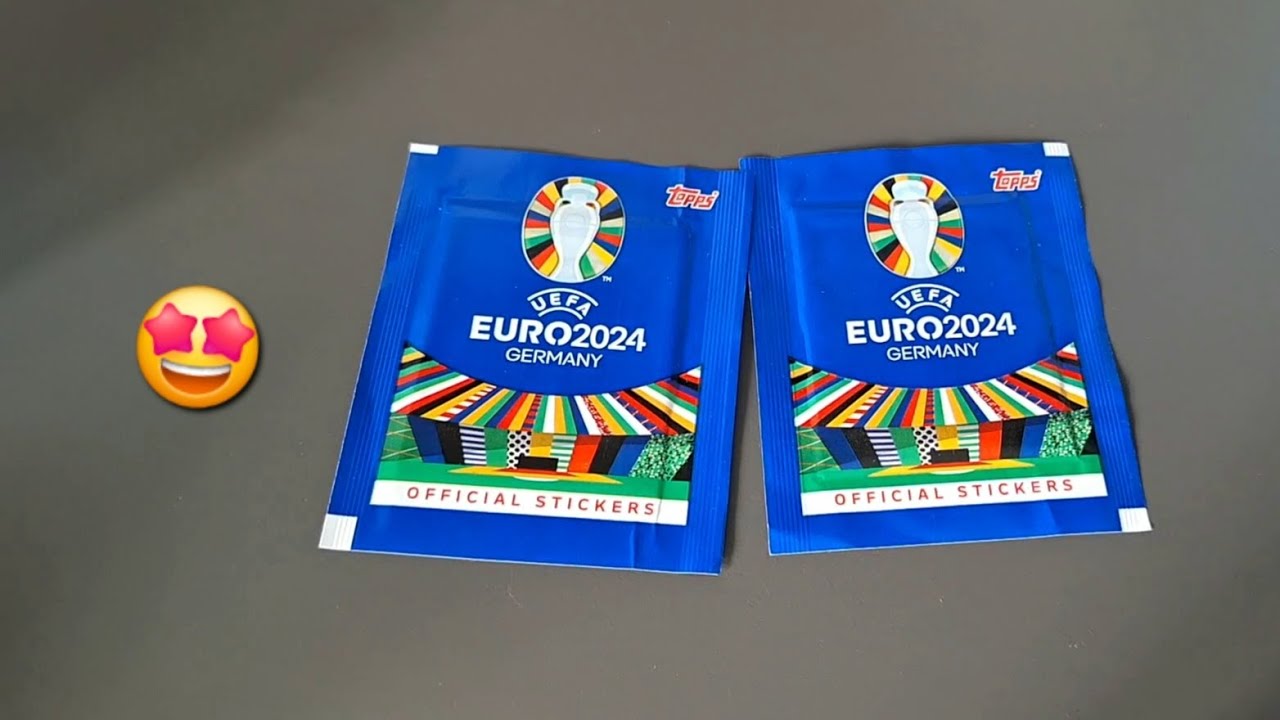 Otwieram OFICJALNE NAKLEJKI EURO 2024!