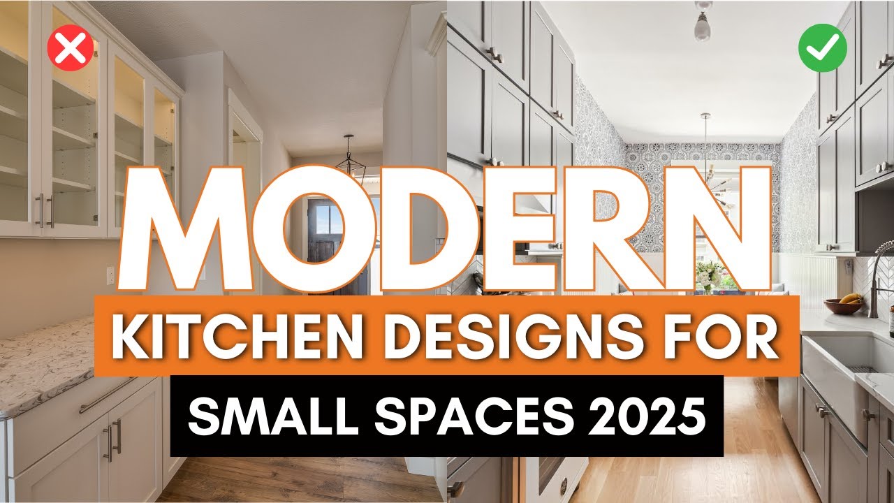 Modern Kitchen Designs for Small Spaces 2025 | lushloom