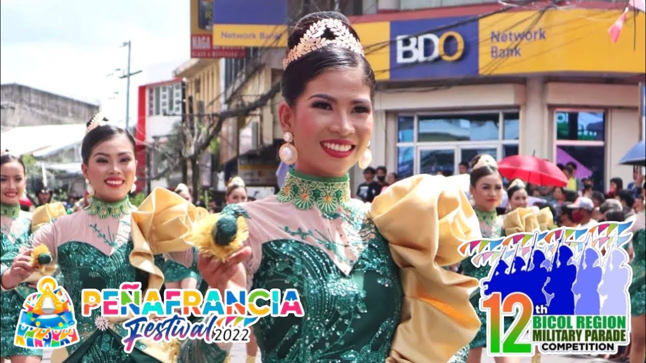 NAGA CITY MILITARY PARADE - PEÑAFRANCIA FESTIVAL 2022 - MAJORETTE & MARCHING BAND COMPETITION