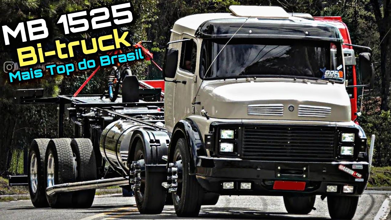 MB 1525 BI-TRUCK MAIS TOP DO BRASIL! PROJETO JOÃO MOTIN