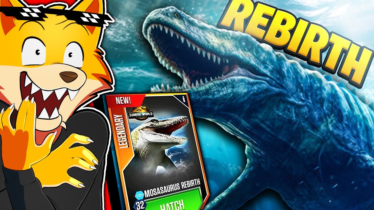 Ho SHOPPATO il Nuovo MOSASAURO GIGANTE REBIRTH su JURASSIC WORLD THE GAME! Ma Quanto è FORTE?!