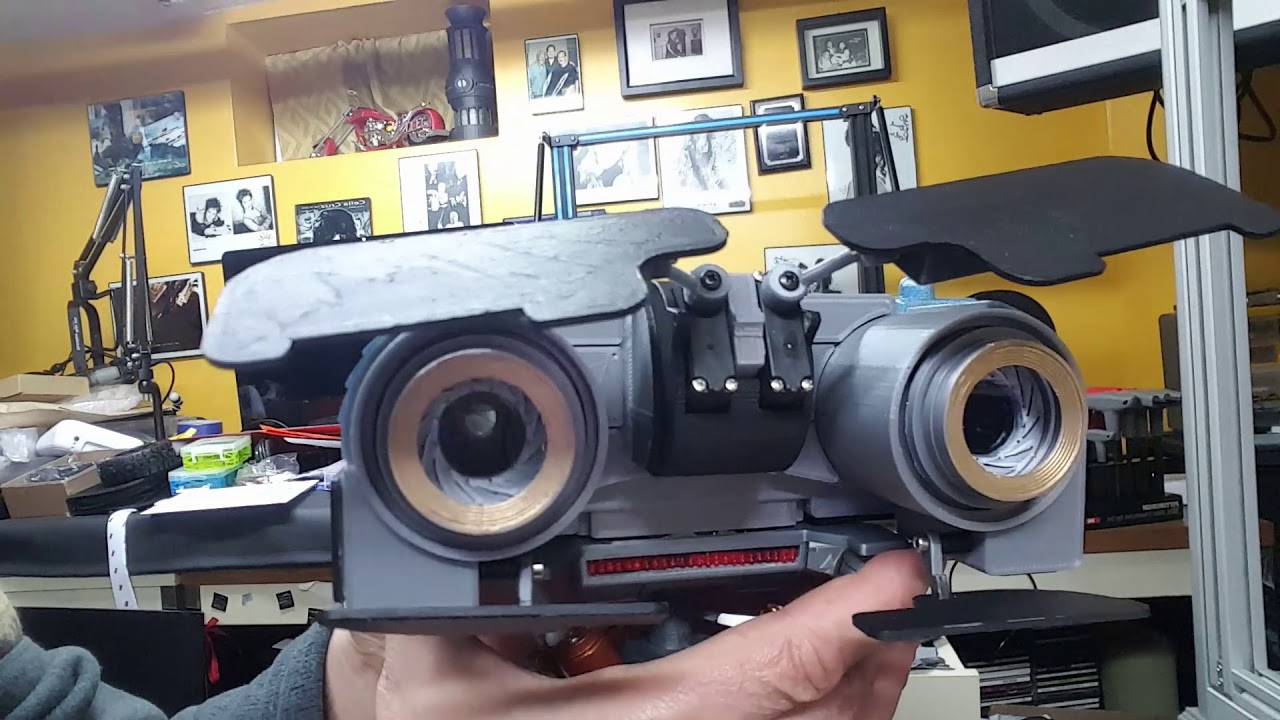 Episode 3 Printed Head Assembly The Johnny 5 Build Series