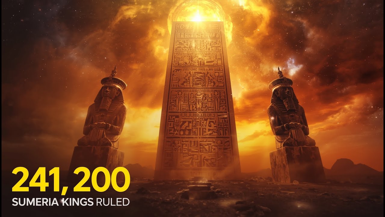 The Anunnaki Legacy: 241,200 Years of Reign in the Sumerian King List | History For Sleep