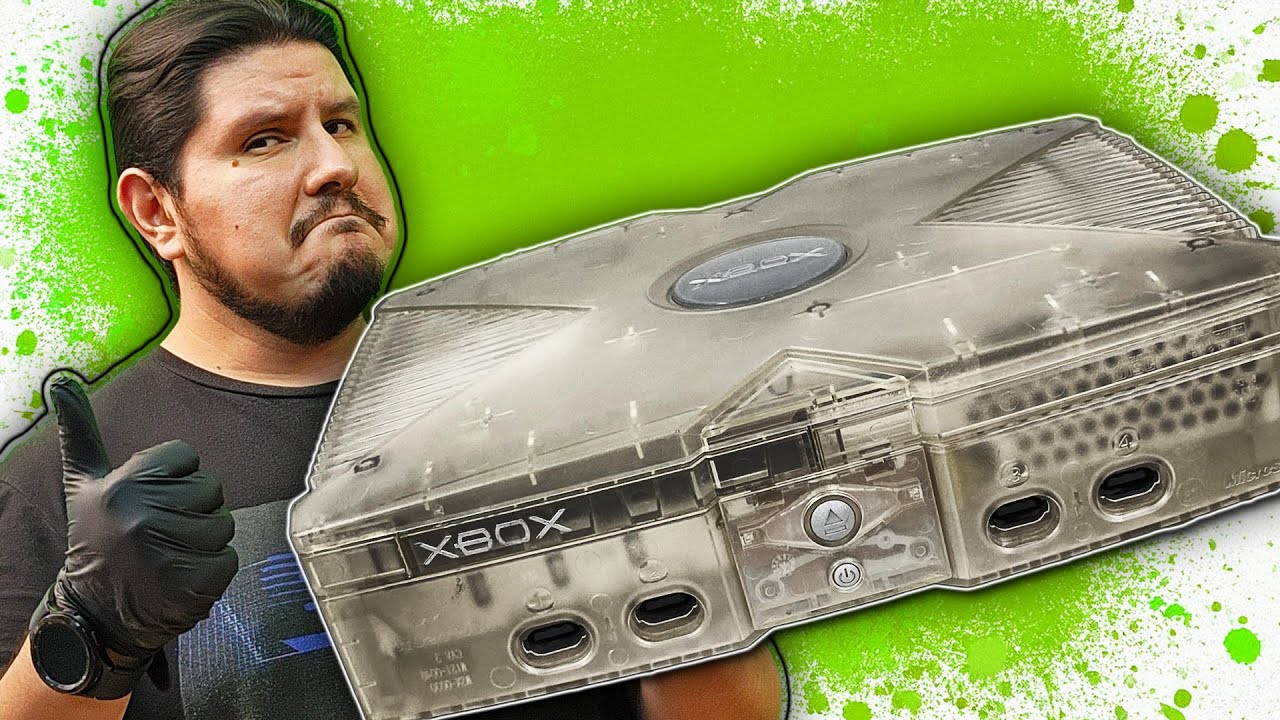 Restoring The Crystal OG XBOX Back to it's Original Luster