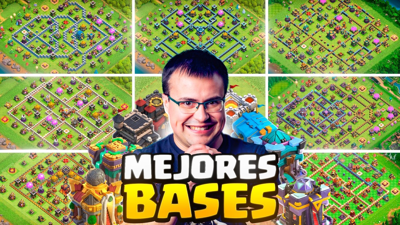 UN DISEÑO DE ALDEA PARA CADA TH 📝 Clash of Clans
