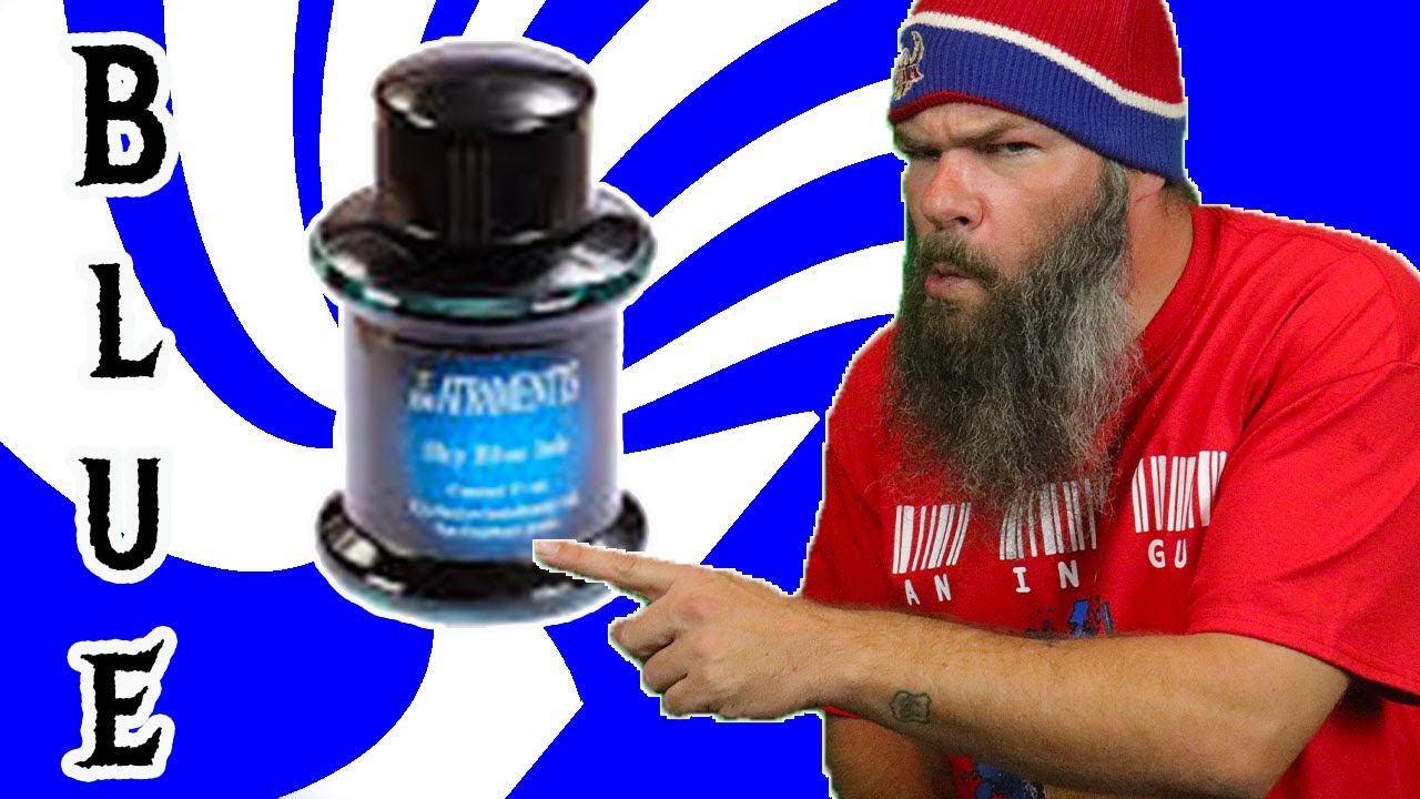 De Atramentis  People  Sigmund Freud  Sapphire Blue Fountain Pen Ink #fountainpenink #fountainpens