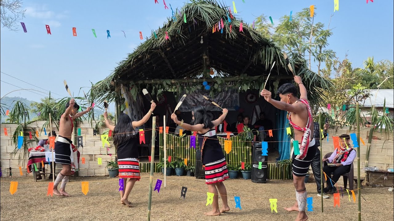 Traditional naga culture dance ( K.A.H.youth) dance competition / New beisumpui team 