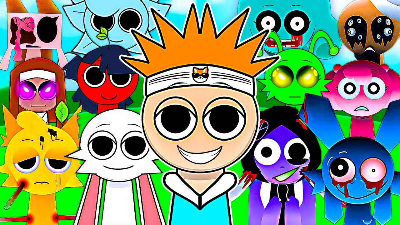 SPRUNKI, но с НОВЫМИ СЕКРЕТНЫМИ ПЕРСОНАЖАМИ..