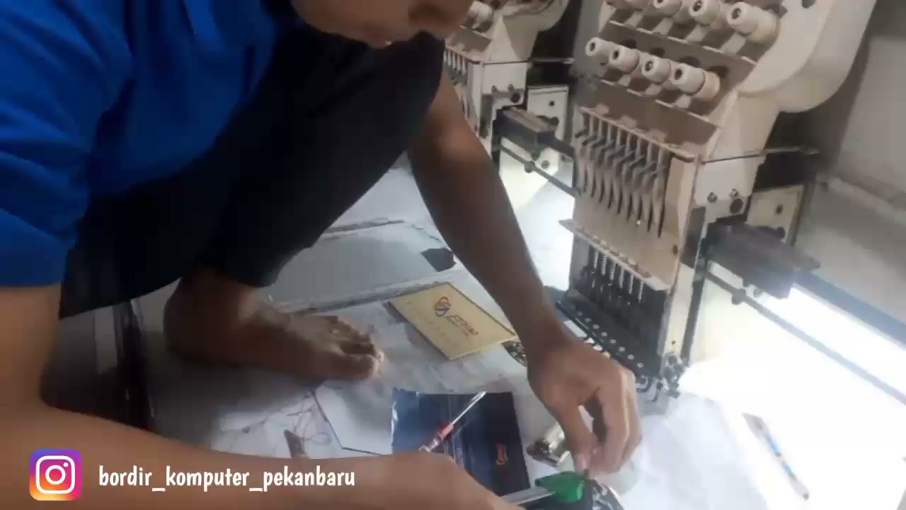 ganti respukator mesin bordir komputer