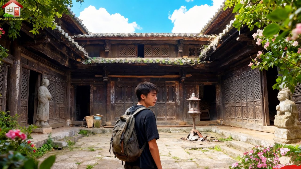 🏠Renovating a 100-year-old ancestral home, may our ancestors bless us#house #renovation#building