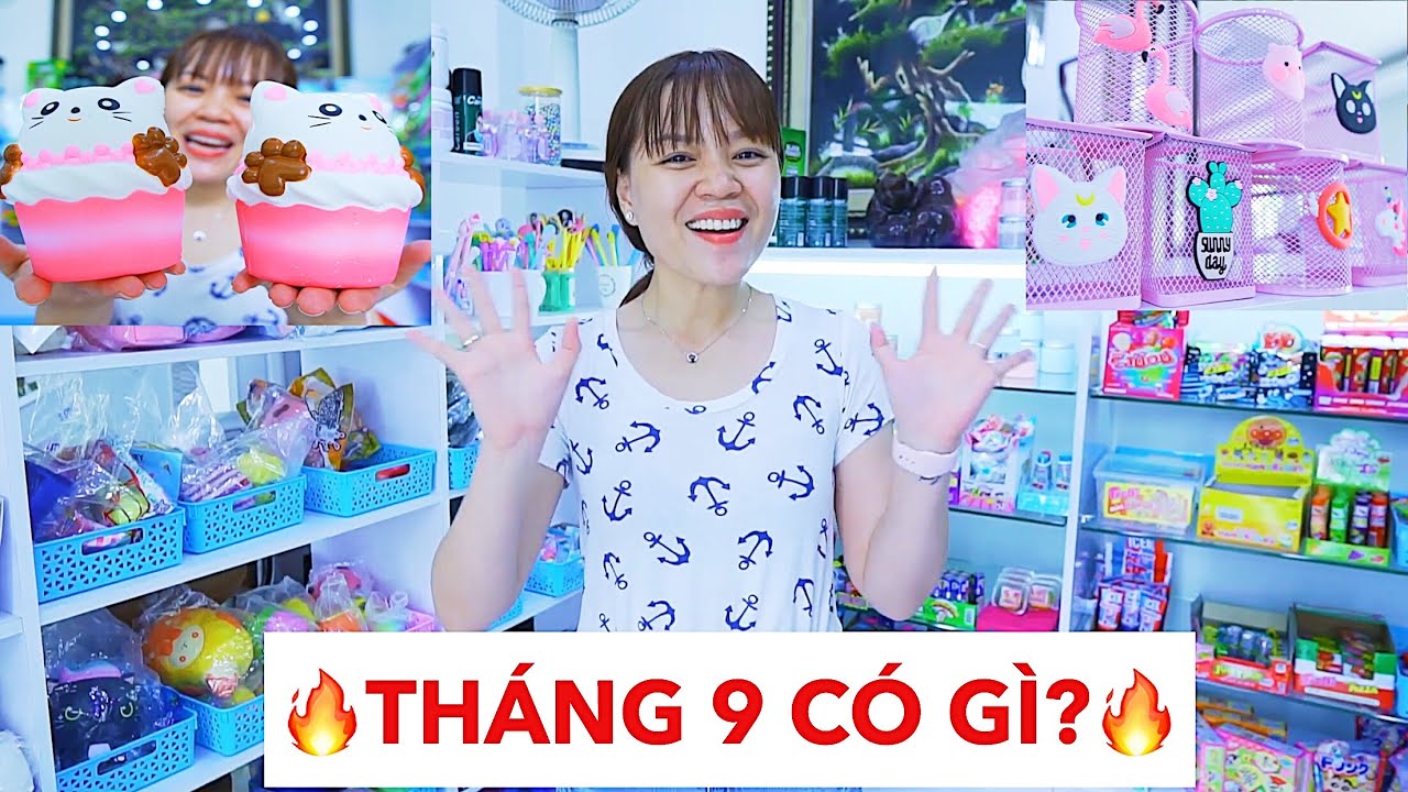 REVIEW #15: ĐỒ DÙNG HỌC TẬP, QUẠT ĐIỆN, SQUISHY, SLIME THEO YÊU CẦU FAN....😍