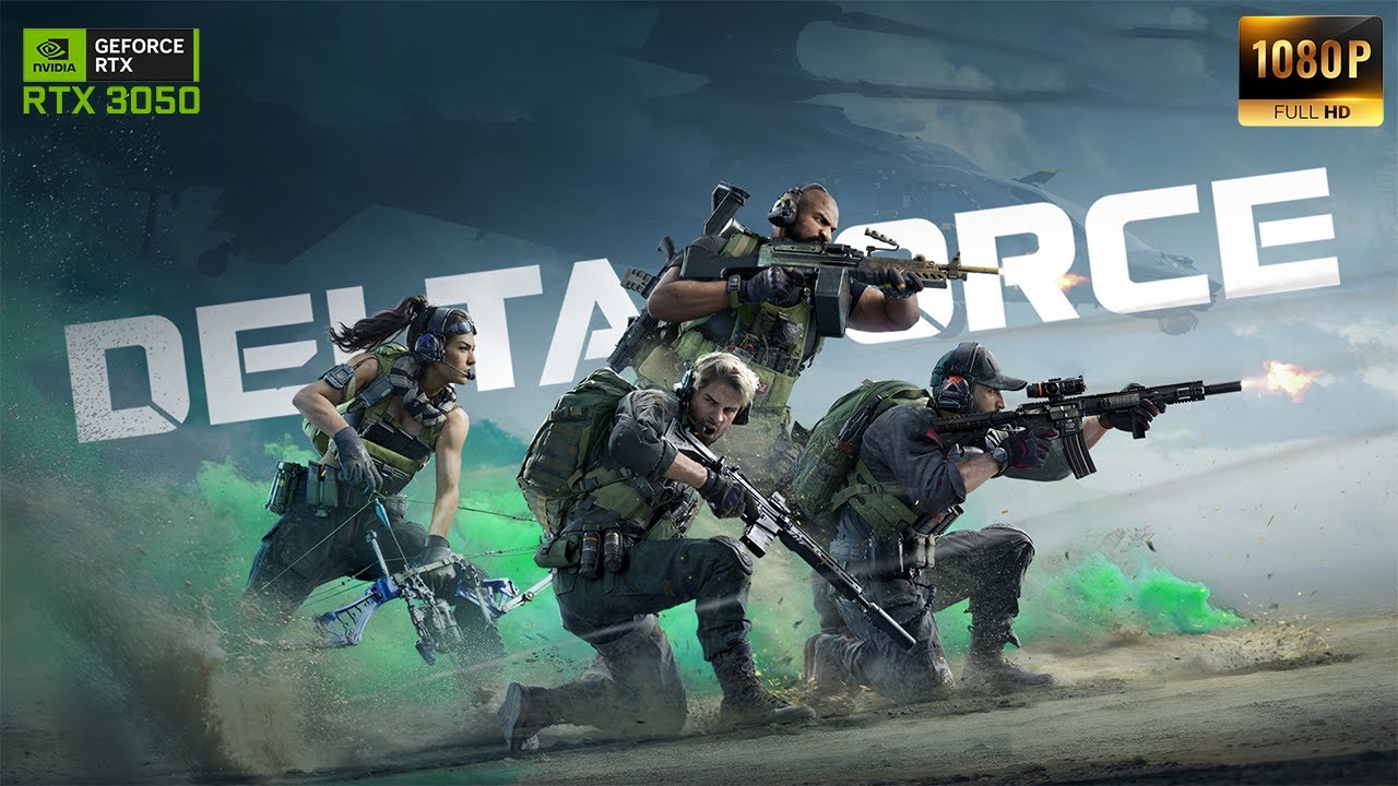 🎯 Delta Force PC Gameplay | 1080p | RTX 3050 + Ryzen 5 5500 🎯
