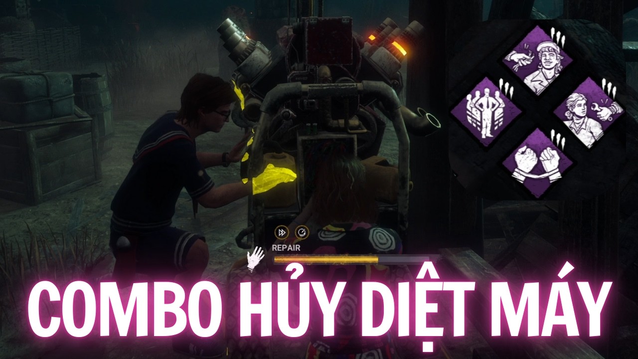 Build sửa máy NHANH KINH HOÀNG khiến Killer khóc thét | Dead by Daylight