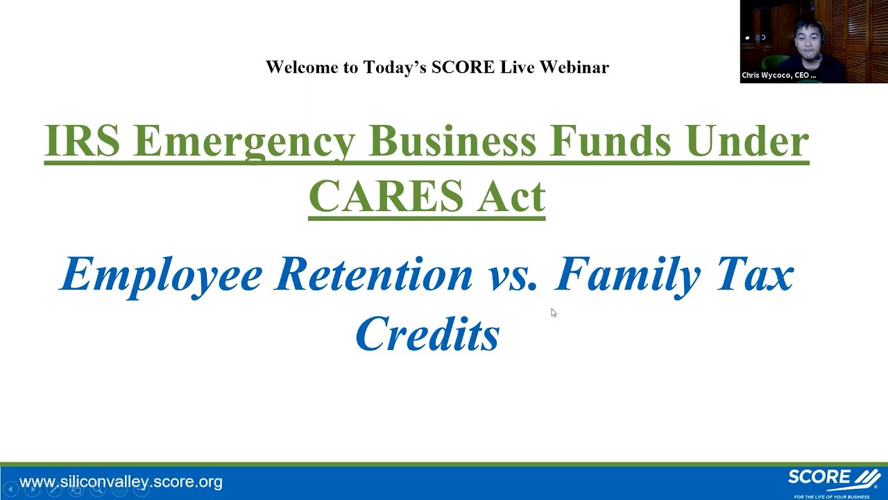 CARES Act - Employee Retention vs. Family Tax Credits