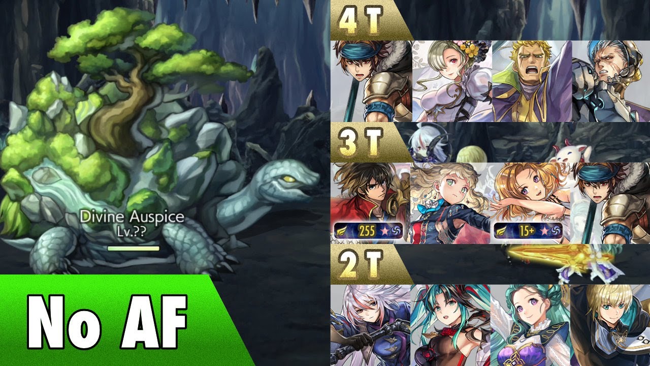 Another Eden - Divine Auspice (3 different No AF clears)