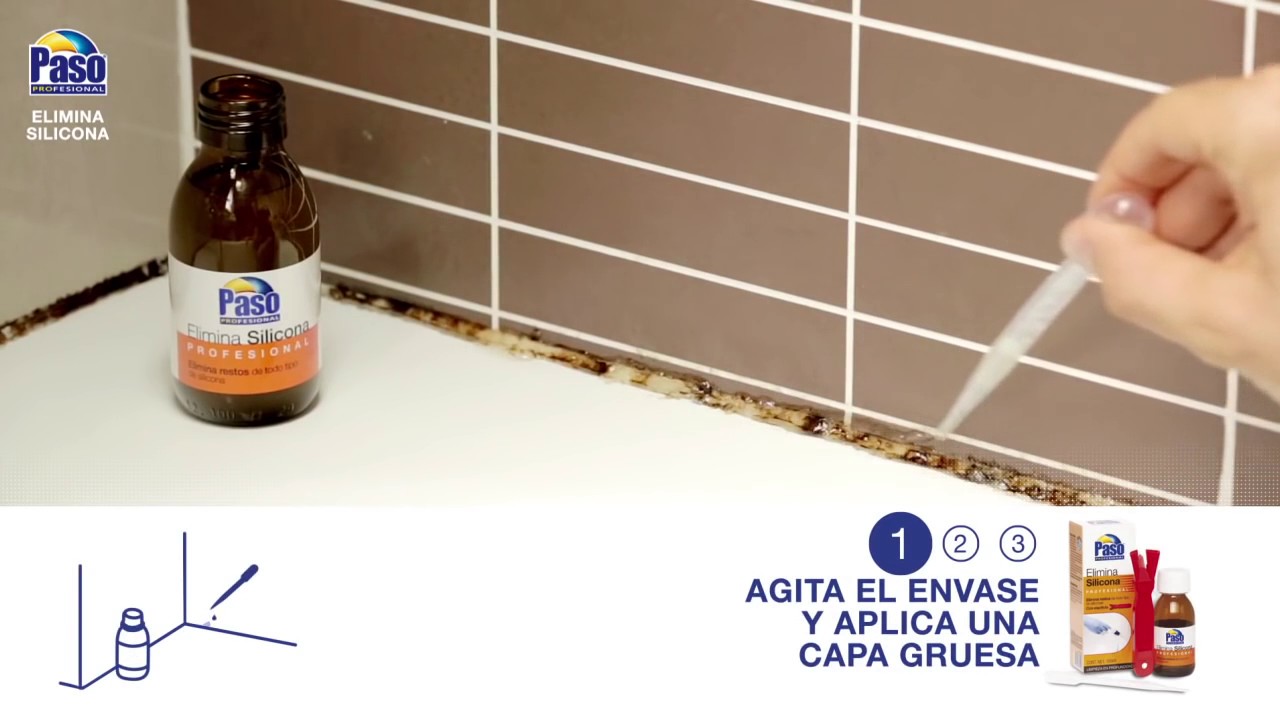 Elimina Silicona PASO Profesional.