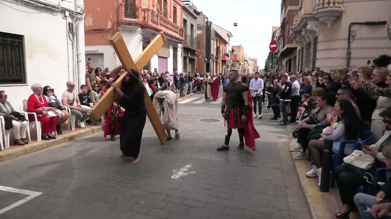 La Pasión la Caída Benetússer #procesiones #semanasanta2024 #Benetusser