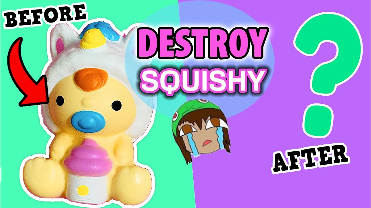 Squishy UnMakeovers #8 Turning Cute Squishies Into Monsters