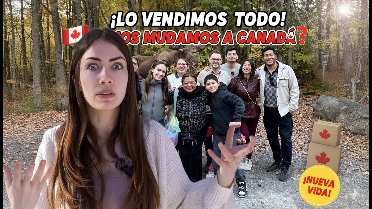 TODA mi familia PERUANA en CANADÁ | ¿Vendimos todo y nos fuimos a Canadá?