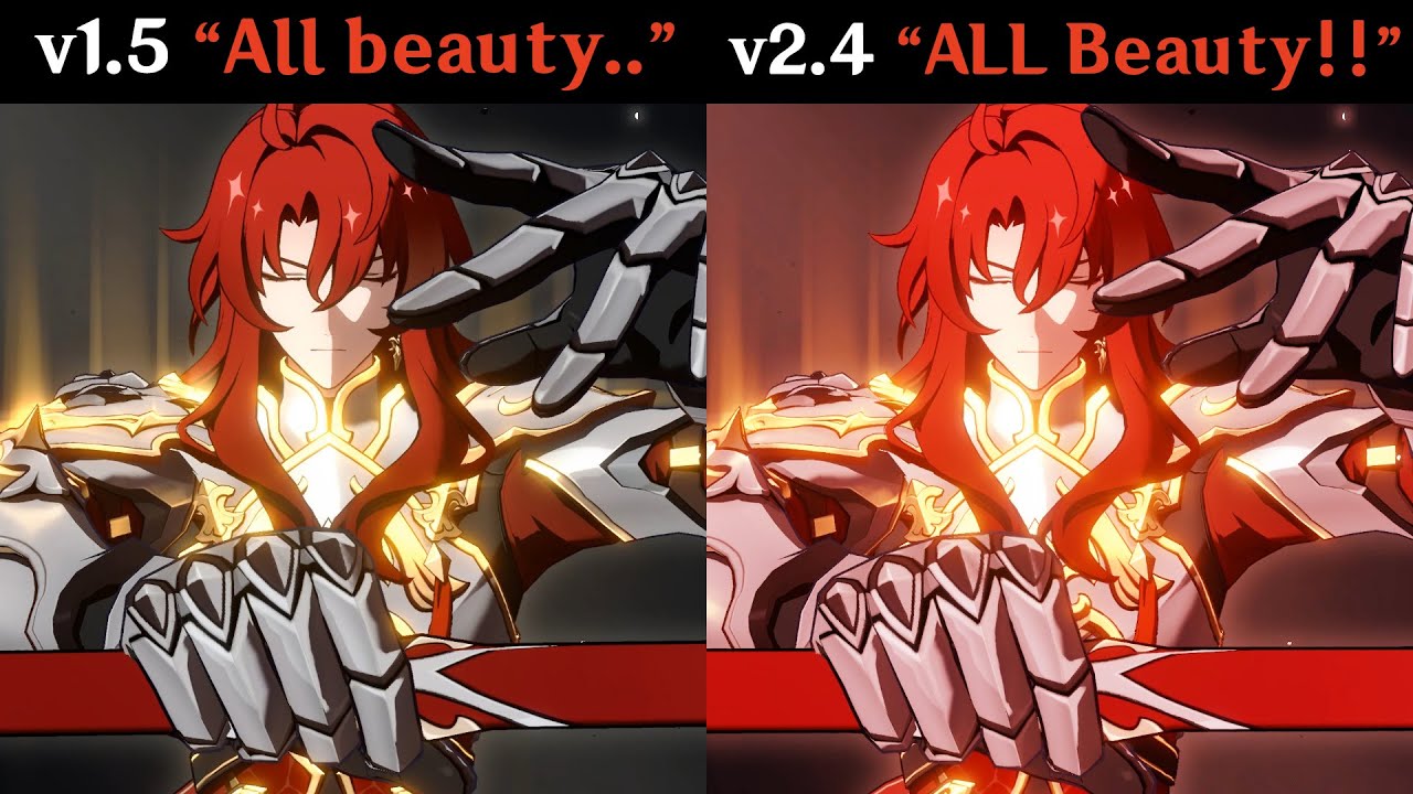 EN Argenti ULTIMATE voice changes (Old vs New)