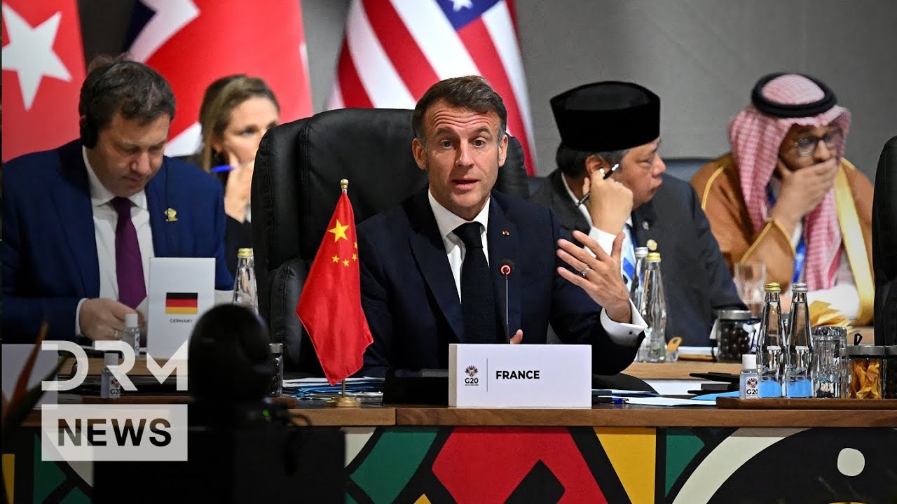 G20 Summit: Macron Addresses Media on Key Issues | DRM News | AC1F